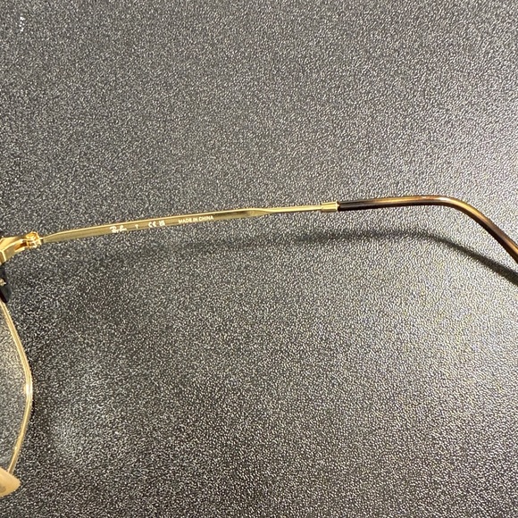 Ray-Ban Tortoise and Gold Men's Glasses rb 7216 new clubmaster - Picture 2 of 4